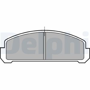 Placute frana MAZDA 1000 (FA3) 1.0 benzina 45 cai DELPHI LP155