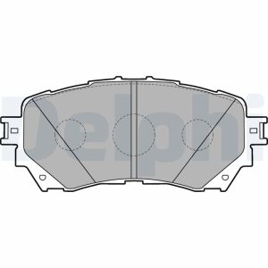 Placute frana MAZDA 6 limuzina (GJ, GL) 2.2 D (GJ2FP, GJ1021, GJ1022, GL1021) diesel 175 cai DELPHI LP2487