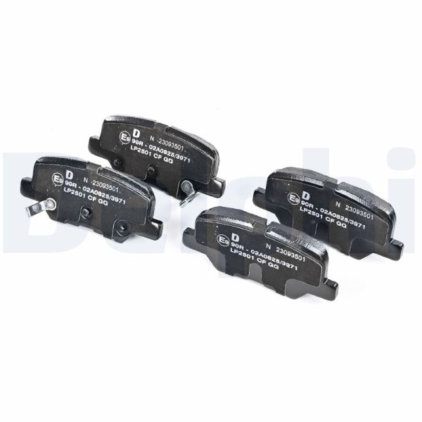 Placute frana MAZDA 6 limuzina (GJ, GL) 2.5 (GJ5FP, GL1032, GL1033) benzina 192 cai DELPHI LP2501