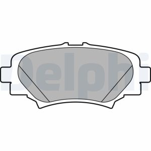 Placute frana MAZDA 3 Caseta/ Hatchback (BM) 2.2 D diesel 150 cai DELPHI LP2702