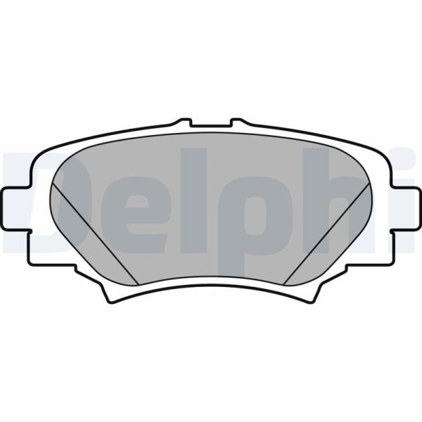 Placute frana MAZDA 3 (BM, BN) 1.5 D (BMLFS, BM4, BN4) diesel 105 cai DELPHI LP2702