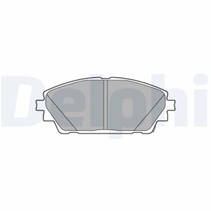 Placute frana MAZDA 3 hatchback (BP) 2.0 SKYACTIV-G (BP5H, BP6H) benzina 150 cai DELPHI LP3632