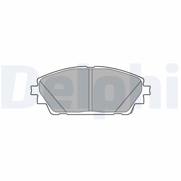 Placute frana MAZDA 3 hatchback (BP) 2.0 SKYACTIV-G (BP5H, BP6H) benzina 150 cai DELPHI LP3632