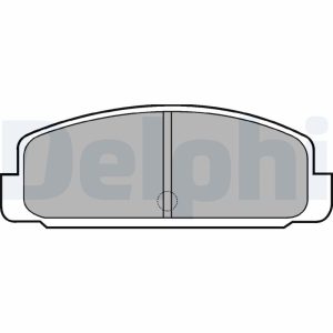 Placute frana MAZDA 323 C IV (BG) 1.8 16V Turbo 4WD (BG8S) benzina 185 cai DELPHI LP401