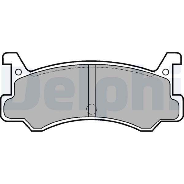 Placute frana MAZDA 323 III Hatchback (BF) 1.6 GT Turbo 4WD (BF2) benzina 150 cai DELPHI LP521