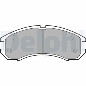 Placute frana MAZDA 626 III Hatchback (GD) 2.2 12V (GD102) benzina 115 cai DELPHI LP595