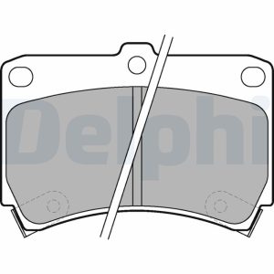 Placute frana MAZDA 323 C IV (BG) 1.7 D (BG7S) diesel 56 cai DELPHI LP743