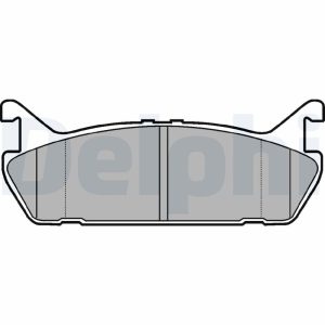 Placute frana MAZDA 323 C IV (BG) 1.8 16V Turbo 4WD (BG8S) benzina 185 cai DELPHI LP931