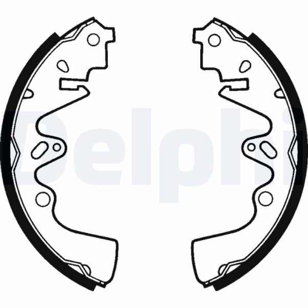 Set saboti frana MAZDA 616 (SNA) 1.6 benzina 75 cai DELPHI LS1325
