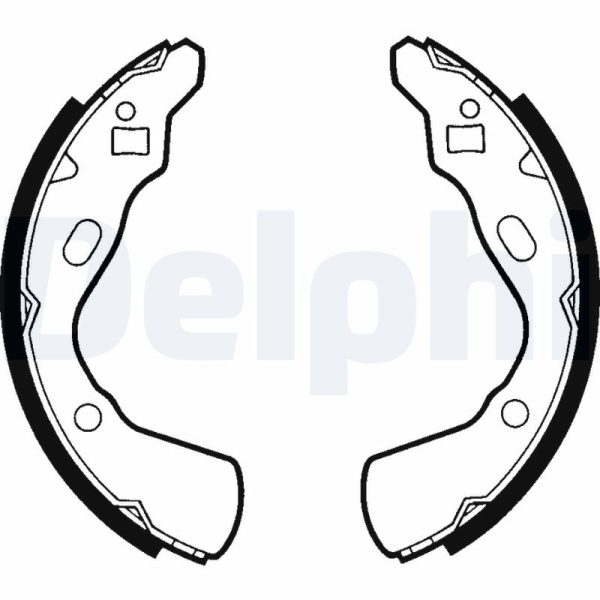 Set saboti frana MAZDA 121 I (DA) 1.1 (DA101) benzina 57 cai DELPHI LS1437