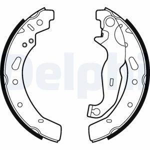 Set saboti frana MAZDA 2 hatchback (DL, DJ) 1.5 SKYACTIV-G (DJLFS) benzina 115 cai DELPHI LS2028