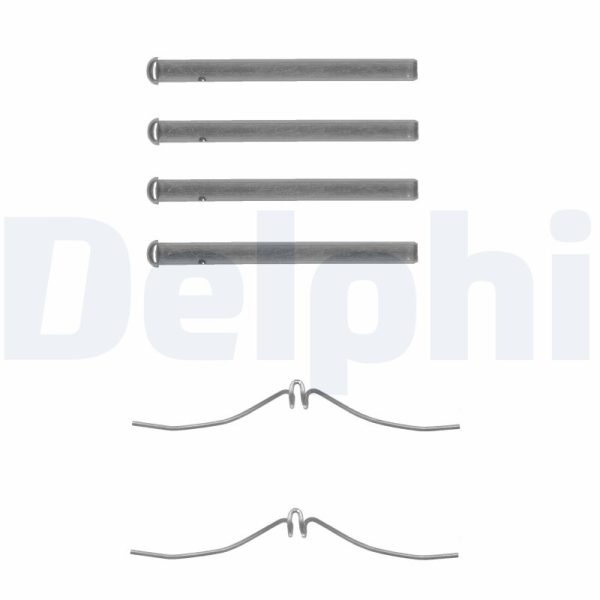 Set accesorii placute frana MAZDA 323 III limuzina (BF) 1.7 D (BF7P) diesel 57 cai DELPHI LX0091