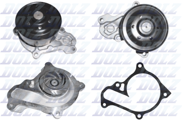Pompa de apa MAZDA 2 hatchback (DL, DJ) 1.5 D (DJ5FS) diesel 105 cai DOLZ M473