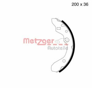 Set saboti frana MAZDA 323 F V (BA) 1.5 16V (BA11) benzina 88 cai METZGER MG 603