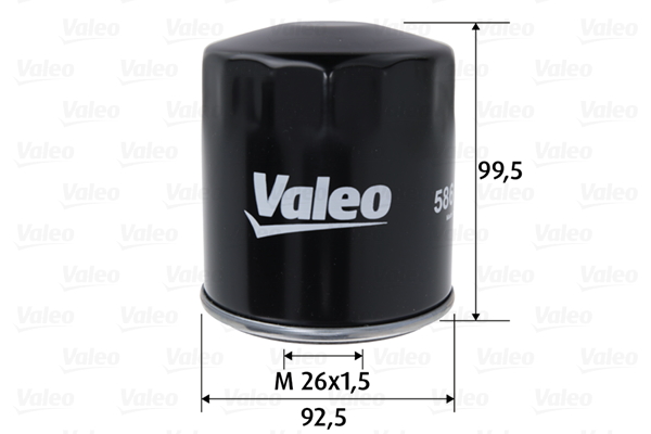Filtru ulei MAZDA 323 C IV (BG) 1.7 D (BG7S) diesel 56 cai VALEO 586152