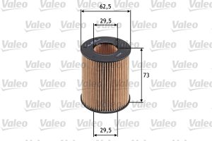 Filtru ulei MAZDA 3 (BK) 2.3 DiSi Turbo MPS (BK3P) benzina 250 cai VALEO 586554
