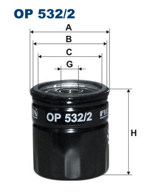 Filtru ulei MAZDA 6 Hatchback (GH) 2.5 MZR (GH5FS) benzina 170 cai FILTRON OP 532/2