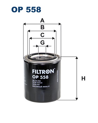 Filtru ulei MAZDA 323 III Station Wagon (BW) 1.7 D (BW7W) diesel 56 cai FILTRON OP 558