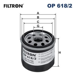 Filtru ulei MAZDA 2 hatchback (KB) 1.5 Hybrid (KBAC3X) benzina/elector 116 cai FILTRON OP 618/2