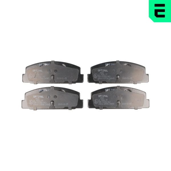 Placute frana MAZDA 6 limuzina (GH) 2.2 MZR-CD (GH10) diesel 185 cai OPTIMAL BP-09560