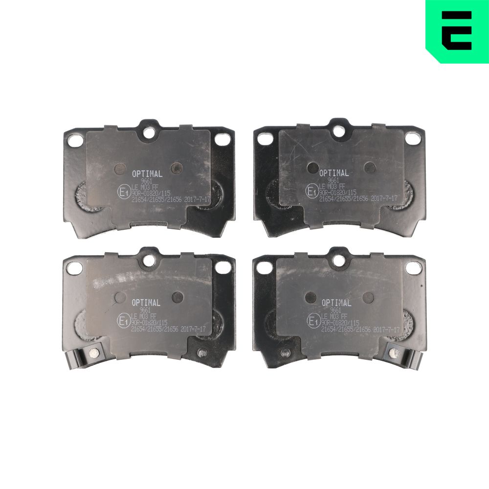 Placute frana MAZDA 323 F V (BA) 1.5 16V (BA11) benzina 88 cai OPTIMAL BP-09661