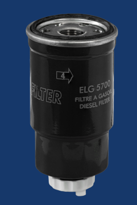 Filtru combustibil MAZDA 2 hatchback (DL, DJ) 1.5 D (DJ5FS) diesel 105 cai MECAFILTER ELG5700
