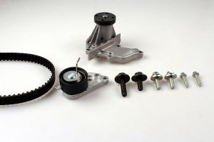 Set pompa apa + curea dintata MAZDA 2 (DY) 1.2 (DY3W) benzina 75 cai HEPU PK02350