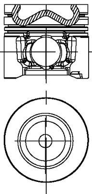 Piston MAZDA 2 (DE_, DH_) 1.6 MZ-CD diesel 95 cai FAI AUTOPARTS PK148-050