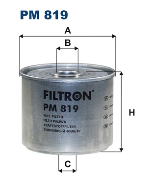 Filtru combustibil MAZDA 121 III (JASM, JBSM) 1.8 TD diesel 75 cai FILTRON PM 819