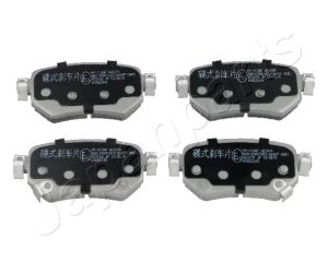 Placute frana MAZDA 6 limuzina (GJ, GL) 2.5 (GJ5FP, GL1032, GL1033) benzina 231 cai JAPANPARTS PP-319AF
