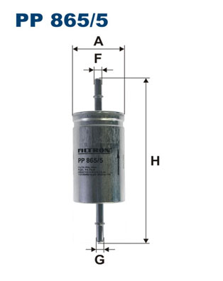 Filtru combustibil MAZDA 3 (BK) 1.6 (BK14) benzina 105 cai FILTRON PP 865/5