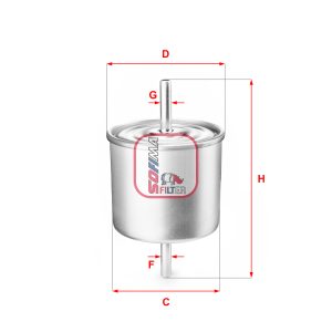 Filtru combustibil MAZDA 121 III (JASM, JBSM) 1.25 benzina 75 cai SOFIMA S 1514 B