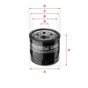 Filtru ulei MAZDA 2 hatchback (DL, DJ) 1.5 E-SKYACTIV G benzina/elector 115 cai SOFIMA S 3616 R