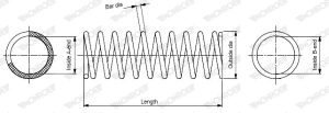Arc spiral MAZDA 5 (CR) 2.0 (CREW) benzina 146 cai MONROE SP3341