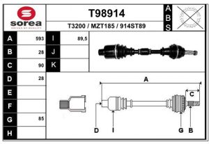 Planetara MAZDA 5 (CR) 1.8 (CR19) benzina 116 cai EAI T98914