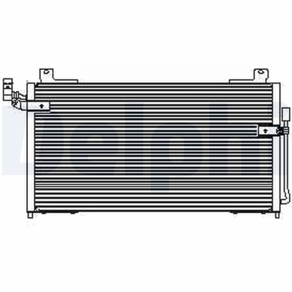 Condensator climatizare MAZDA 323 F VI hatchback (BJ) 1.5 16V (BJ5W) benzina 88 cai DELPHI TSP0225427