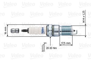 Bujie MAZDA 3 limuzina (BK) 2.0 (BKEP) benzina 150 cai VALEO 246900