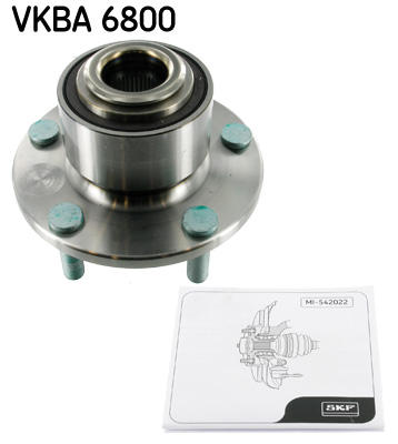 Set rulment roata MAZDA 3 (BK) 2.3 MZR (BK3P) benzina 156 cai SKF VKBA 6800