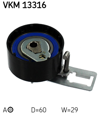 Rola intinzator curea distributie MAZDA 5 (CW) 1.6 CD diesel 116 cai SKF VKM 13316