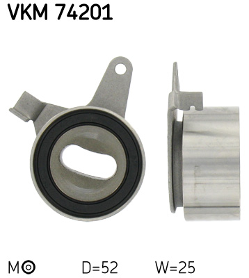 Rola intinzator curea distributie MAZDA 323 III Hatchback (BF) 1.6 GT Turbo 4WD (BF2) benzina 150 cai SKF VKM 74201