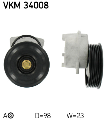 Intinzator curea transmisie MAZDA 121 III (JASM, JBSM) 1.25 benzina 75 cai SKF VKM 34008