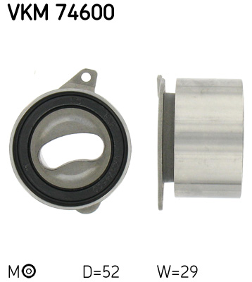 Rola intinzator curea distributie MAZDA 626 III cupe (GD) 2.2 12V (GD102) benzina 115 cai SKF VKM 74600