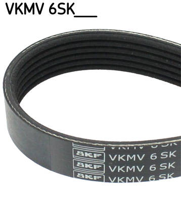Curea transmisie cu caneluri MAZDA 2 (DY) 1.2 (DY3W) benzina 75 cai SKF VKMV 6SK1019