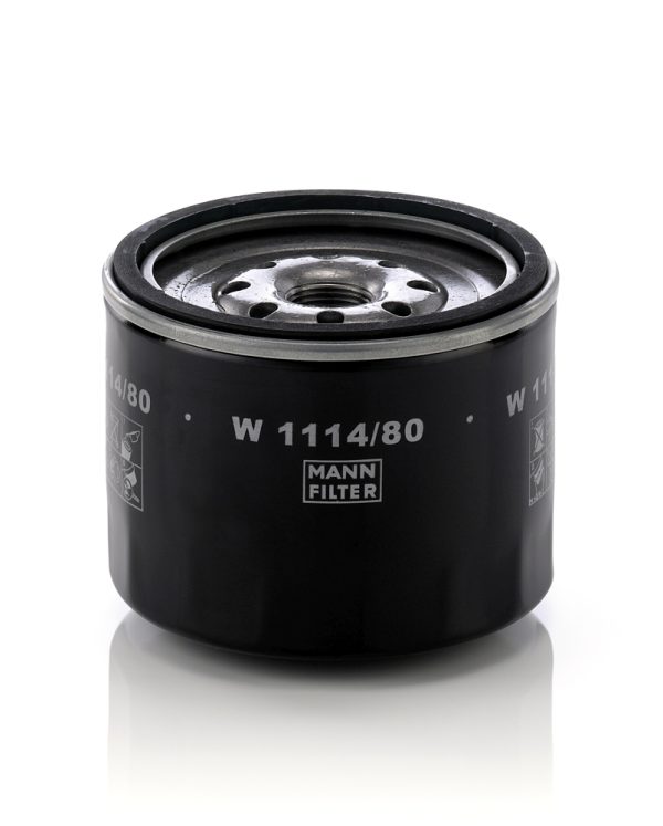 Filtru ulei MAZDA 323 III Station Wagon (BW) 1.7 D (BW7W) diesel 56 cai MANN-FILTER W 1114/80
