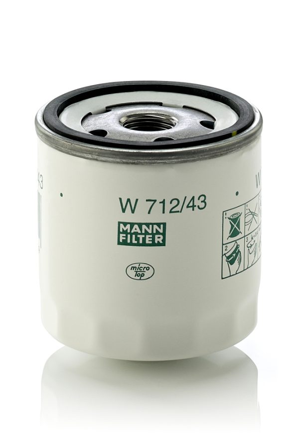 Filtru ulei MAZDA 121 III (JASM, JBSM) 1.3 benzina 50 cai MANN-FILTER W 712/43