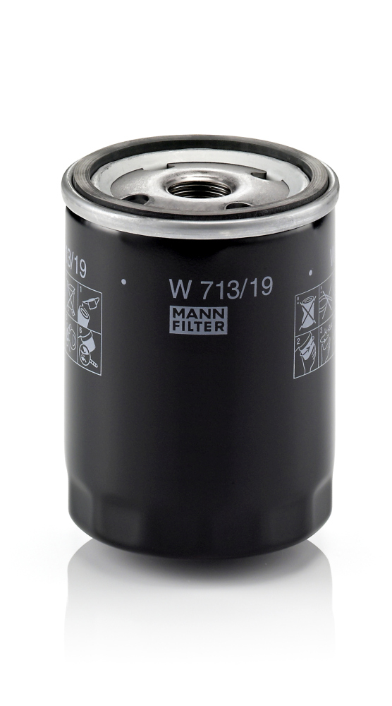 Filtru ulei MAZDA 121 III (JASM, JBSM) 1.8 TD diesel 75 cai MANN-FILTER W 713/19