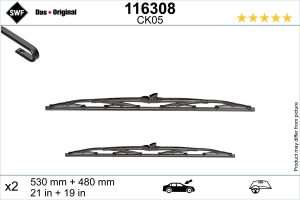 Lamela stergator MAZDA 323 F VI hatchback (BJ) 1.8 Astina (BJ10P) benzina 125 cai SWF 116308