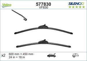 Lamela stergator MAZDA 3 (BM, BN) 1.5 D (BMLFS, BM4, BN4) diesel 105 cai VALEO 577830