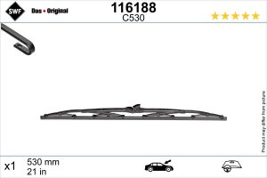 Lamela stergator MAZDA 323 F VI hatchback (BJ) 1.8 Astina (BJ10P) benzina 125 cai SWF 116188