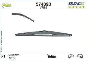 Lamela stergator MAZDA 2 hatchback (KB) 1.5 Hybrid (KBAC3X) benzina/elector 116 cai VALEO 574093